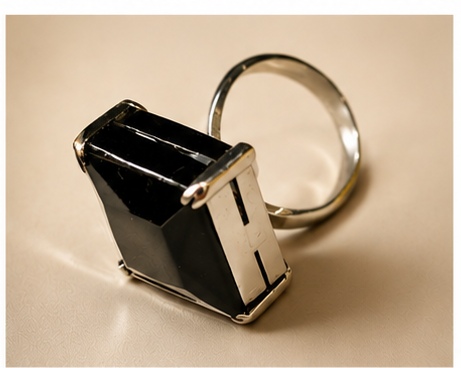 Anillo Ónix Negro